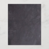 Budget Eucalyptus Slate Baby shower Uitnodigen (Achterkant)