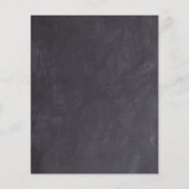 Budget Eucalyptus Slate Botanical Wedding Invite (Achterkant)