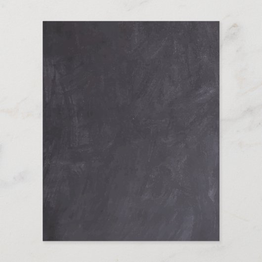 Budget Eucalyptus Slate Botanical Wedding Invite (Achterkant)