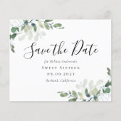 BUDGET Eucalyptus Sweet Sixteen Opslaan Datum (Voorkant)