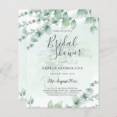 BUDGET Eucalyptus VRIJGEZELLENFEEST Greenery Gold  (Voorkant / Achterkant)