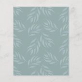 Budget Eucalyptus Waterverf Weddenschap (Achterkant)