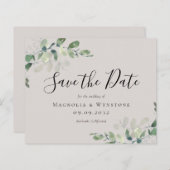 BUDGET Eucalyptus Waterverf Weddenschap sparen de  (Voorkant / Achterkant)