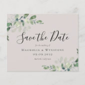 BUDGET Eucalyptus Waterverf Weddenschap sparen de  (Voorkant)