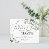 BUDGET Eucalyptus Waterverf Weddenschap sparen de  (Staand voorkant)