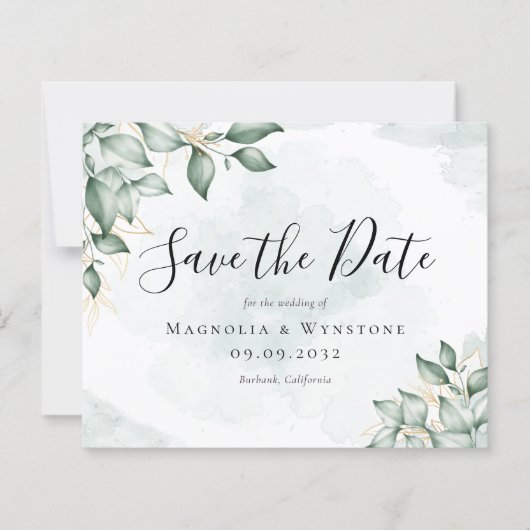 BUDGET Eucalyptus Waterverf Weddenschap sparen de  (Voorkant)