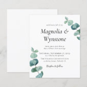 Budget Eucalyptus Weddenschap (Voorkant / Achterkant)