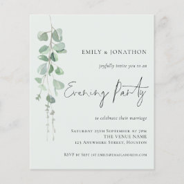 Budget Eucalyptus Weddenschap Evening Party Mint