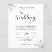 Budget Eucalyptus Weddenschap Flyer (Voorkant)