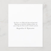 BUDGET Eucalyptus Weddenschap - Hartelijk dank (Achterkant)