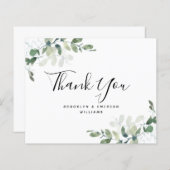 BUDGET Eucalyptus Weddenschap - Hartelijk dank (Voorkant / Achterkant)