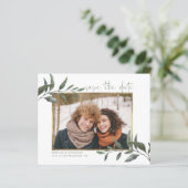 Budget Eucalyptus Weddenschap Opslaan Datum Foto (Staand voorkant)