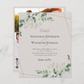 Budget Eucalyptus Weddenschap QR Code (Voorkant / Achterkant)