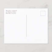 BUDGET Eucalyptus Weddenschap Save the Date Briefk (Achterkant)