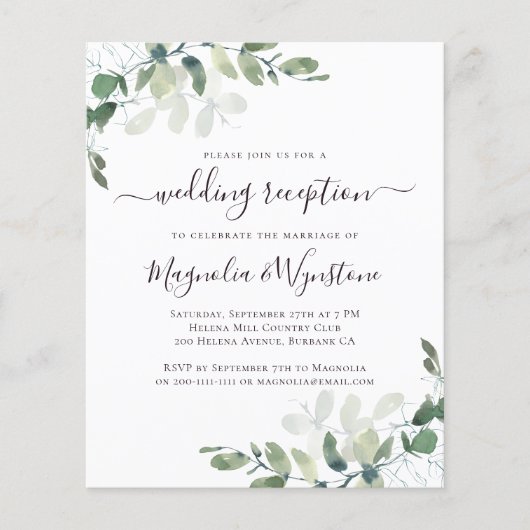 BUDGET Eucalyptus Weddenschappen (Voorkant)