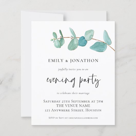 BUDGET Eucalyptus Weddenschappen Avond (Voorkant)