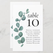 BUDGET Eucalyptus Weddenschapstabel (Voorkant / Achterkant)