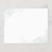 Budget Eucalyptus wordt Mijn Bloemenmeisje-Kaart (Achterkant)