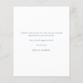 Budget Eucalyptusbladeren Trouw Dankjewel (Achterkant)