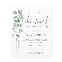 Budget Eucalyptusscript Uitnodiging tot afboeking