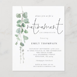 Budget Eucalyptusscript Uitnodiging tot afboeking