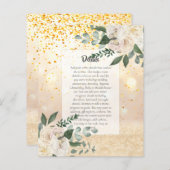 BUDGET EVENEMENTENDETAILS Bijlagen - Witte Rozen (Voorkant / Achterkant)