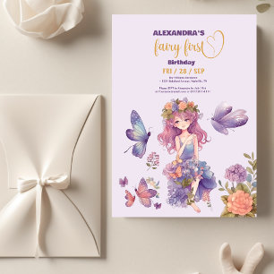 Budget Fairy Eerste betoverde Woodland 1e verjaard