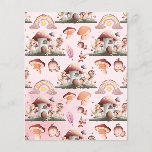 Budget Fairy Eerste Meisje's 1e Verjaardag (Achterkant)