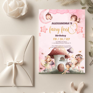 Budget Fairy Eerste Meisje's 1e Verjaardag Flyer