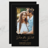 Budget Fake Golden Branches Fancy Calligraphy (Voorkant / Achterkant)