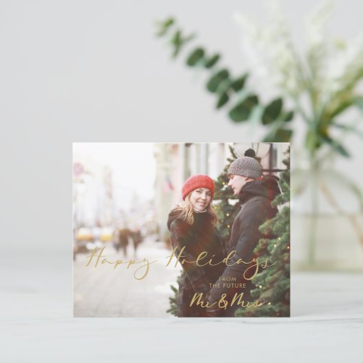 Budget Fake Golden Future Mr & Mrs Christmas (Staand voorkant)