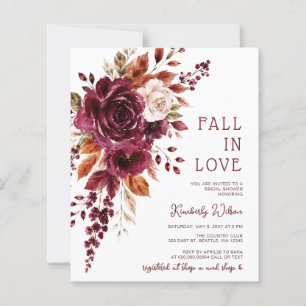 Budget Fall in Love Bloemrijke Herfst Bruiloft Bor