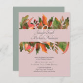 BUDGET Fall Leaves Wedding (Voorkant / Achterkant)