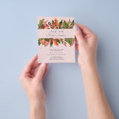 BUDGET Fall Leaves Wedding Flyer (Hand)