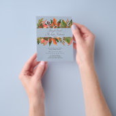 BUDGET Fall Leaves Wedding Flyer (Hand)