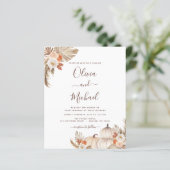 Budget Fall Wedding Pampas Grass Terracotta (Staand voorkant)