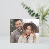 Budget Familie Foto Kerstmis 2022 Kaart (Staand voorkant)