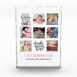 Budget Familie Fotocollage Cadeau Oma Opa Mama Pap Fotoblokken