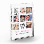 Budget Familie Fotocollage Cadeau Oma Opa Mama Pap Fotoblokken (Links)