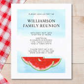 Budget Familie reunion Picnic Watermelon nodigt ui