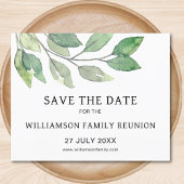 Budget Familie reunion sparen de Datum aankondigin