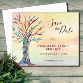 Budget Familie reunion sparen de Datum aankondigin