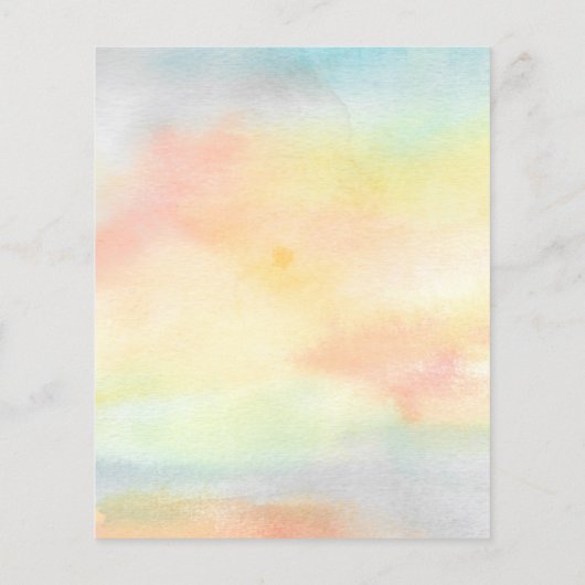 Budget Family Baptism Christening Uitnodiging (Achterkant)