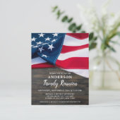 Budget Family Réunion America Flag Patriotic Party (Staand voorkant)