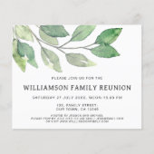 Budget Family Reunion Flyer (Voorkant)