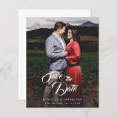 Budget Fancy Elegante Foto Sla de datum op (Voorkant / Achterkant)