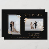 Budget Fancy Golden Minimalist Branches 2 Foto's (Voorkant / Achterkant)