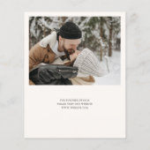 Budget Fancy Script Bruiloft Save The Date Flyer (Achterkant)