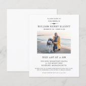 Budget Farewell Photo Funeral Memorial Service (Voorkant / Achterkant)