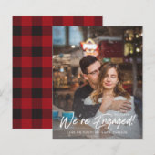 Budget Faux Sneeuw We zijn Engaged V Foto Buffalo (Voorkant / Achterkant)